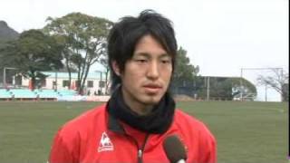 金崎夢生選手 2011年キャンプ [upl. by Norvil]