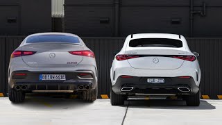 2024 Mercedes GLC Coupe vs 2024 Mercedes GLE Coupe Facelift  Witch Mercedes Is The Best [upl. by Nonnek]