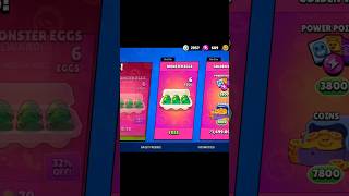 Unlocking 6 free eggs My luck brawlstars brawlstarsshorts [upl. by Fachini826]