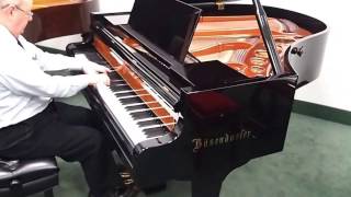 Bosendorfer 58quot Grand Piano Fully Restored  Graves Piano  Columbus OH [upl. by Annam]