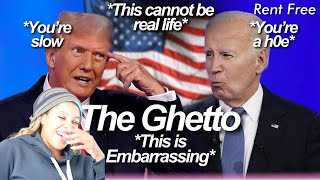 2024 Presidential Debate was GHETTO  Funniest Moments  Reaction [upl. by Bartolome]