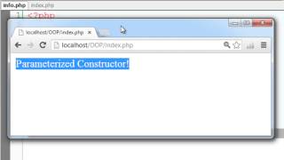 Constructors and Destructors PHP OOP [upl. by Mehsah]