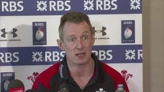 Rob Howley looks ahead to Scotland clash [upl. by Tobe867]