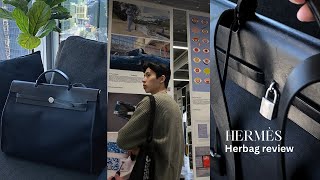 Hermes Herbag 39 review  pros cons and everything you need to know [upl. by Nudd]