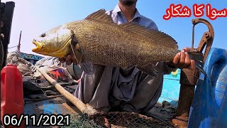 Catching Meagre Fish In Mangroves  Suwa Ka Shikar Mangroves Main  Part2 [upl. by Nwahsat]