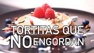 Receta tortitas PROTÉICAS dulces NO ENGORDAN Dittamoon [upl. by Iver660]