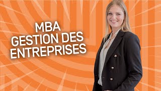 Tout savoir sur les formations  MBA GESTION DES ENTREPRISES initial 💼📊 [upl. by Jeniffer]