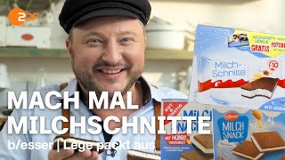 Mogel Milchschnitte Sebastian baut Ferreros Klassiker nach  Lege packt aus [upl. by Groveman]