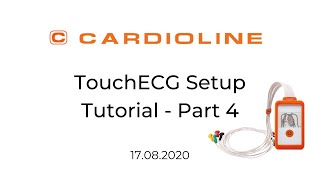 Cardioline TouchECG Demo Part 4 [upl. by Hsara]