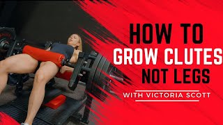 Grow Your Glutes Not Your Legs [upl. by Ykceb]