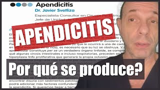 Por qué se produce una APENDICITIS [upl. by Aikmat]