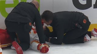 Flames Go After JT Miller For Hit On Kevin Rooney [upl. by Suitangi]