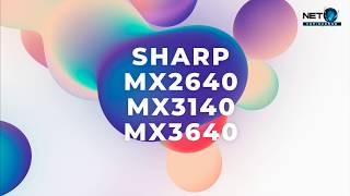 Equipos Sharp de Gama Media Mx2640  Mx3140  Mx3640 [upl. by See580]