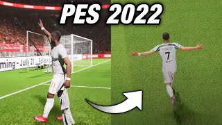 10 NEW DETAILS YOU MISSED IN PES 2022 GAMEPLAY [upl. by Mcgurn572]