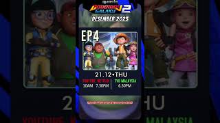 Jadwal Penayangan Boboiboy Galaxy Musim 2 Episode 1  6 [upl. by Landri293]