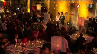 Boda de Eugenio Derbez y Alessandra Rosaldo Entrada al Salón Completo HD 22 [upl. by Aropizt]