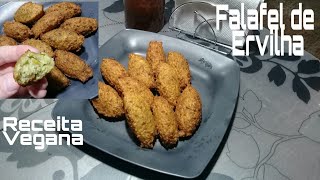 Falafel de Ervilha Receita Vegana Maravilhosa [upl. by Attayek]