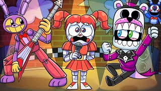 THE AMAZING DIGITAL CIRCUS But Theyre ANIMATRONICS UNOFFICIAL Animation [upl. by Fifine]