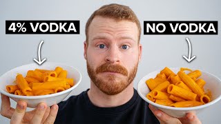 Does Vodka actually make Pasta taste better [upl. by Rayham]