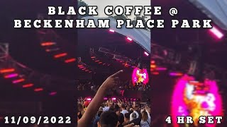 Black Coffee  Beckenham Place Park  4 HOUR SET LIVE IN LONDON [upl. by Arlene]