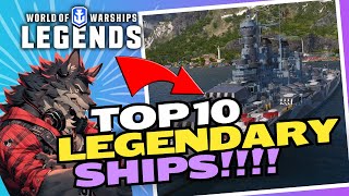 Best Legendary ships in WOWSLegends [upl. by Happy102]