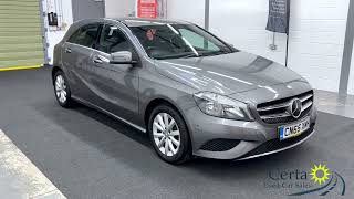 2015 MercedesBenz A180 SE 16L Petrol Manual 5dr [upl. by Jopa]