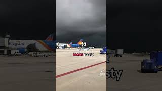 Florida weather after hurricane Milton in Fort Laurerdale airport fllairport floridaweather [upl. by Otnicaj839]