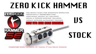 TECHT Zero Kick Hammer vs Stock HIGHSPEED [upl. by Pasco]