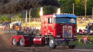 Semi Pulling 2022 Over The Top Diesel Showdown Class B Semis [upl. by Ical]