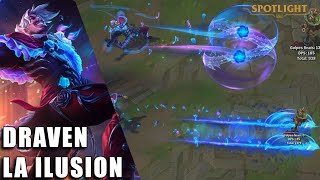 La Ilusion Draven  Skin Spotlight PREVIA [upl. by Adair989]