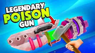 Building a LEGENDARY Poison Gun That Melts Enemies  Draconite VR Gameplay [upl. by Lamrert481]