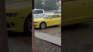 Hail in weyburn SK Canada [upl. by Siocnarf]