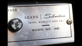 Silvertone 1481 Amp Sears 5W 1X8quot [upl. by Rocker]