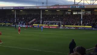 Josh Ginnelly goal v Coventry in slow mo 101118 [upl. by Pascasia]