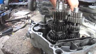 how a honda xl transmission works [upl. by Hamforrd275]