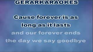 Forever  Jon Secada  Karaoke [upl. by Lora]