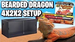 Bearded Dragon Setup 120 Gallon [upl. by Edasalof]