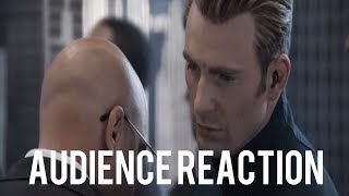 CAPTAIN AMERICA quotHAIL HYDRAquot AUDIENCE REACTION  Avengers Endgame [upl. by Combe585]