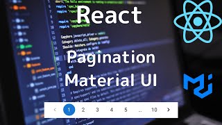 React Project  Pagination Material UI [upl. by Etnahs]