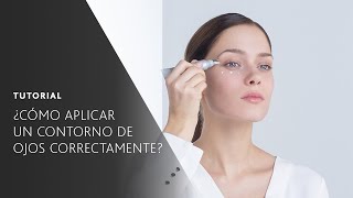 ¿Cómo se aplica Correctamente un Contorno de Ojos Con la Técnica Esthederm  TUTORIALES ESTHEDERM [upl. by Cran]