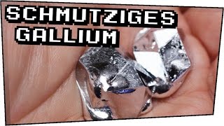 SCHMUTZIGES GALLIUM  Experiment  reinigen  Techtastisch 71 [upl. by Nosbig]