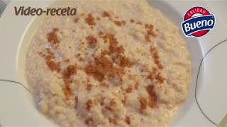 Receta Arroz con leche y avena Bueno [upl. by Fugere458]