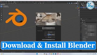 ✅ How To Download And Install Blender 41 On Windows 1110 [upl. by Annaeirb]