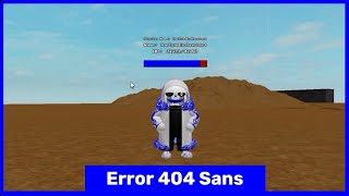 Error 404 Sans in FSM2 Free Sans Morph 2 [upl. by Uoliram259]