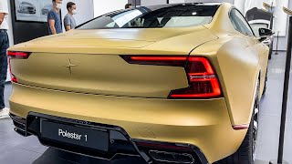 Polestar 1 Special Edition in Matte Gold in Detail [upl. by Oijimer]