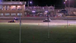 Highlights of the Speedcar Super Series at Lismore Speedway 10109 [upl. by Damales29]