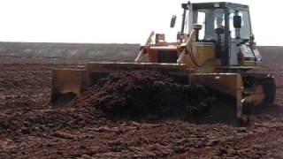 Peat company Grooten 2 x Komatsu D41P [upl. by Cthrine]