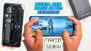 ZTE Nubia Red Magic 6s Pro Unboxing and BGMI Test 🔥720hz  SD888 Plus 🔥 internal Gaming RGB Fan 🧿 [upl. by Yvi326]