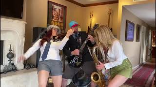 ACDC  Highway to Hell cover with sax and violin acdc [upl. by Wylde]