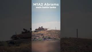 M1A2 Abrams main battle tanks in action abramstank usmilitary [upl. by Sy854]